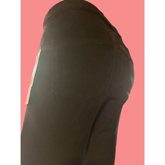 nwt black clara sun woo pants split hem size 1x - Picture 3 of 15